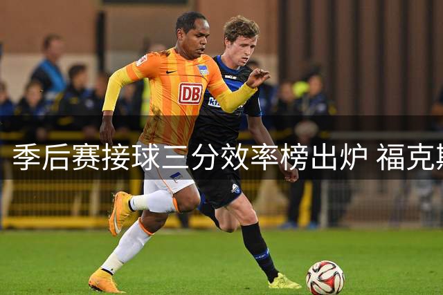 季后赛接球三分效率榜出炉 福克斯命中率垫底